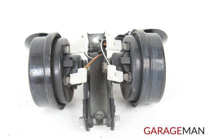 98-03 Mercedes W208 CLK430 High & Low Horn Siren Signal w/ Bracket Holder OEM