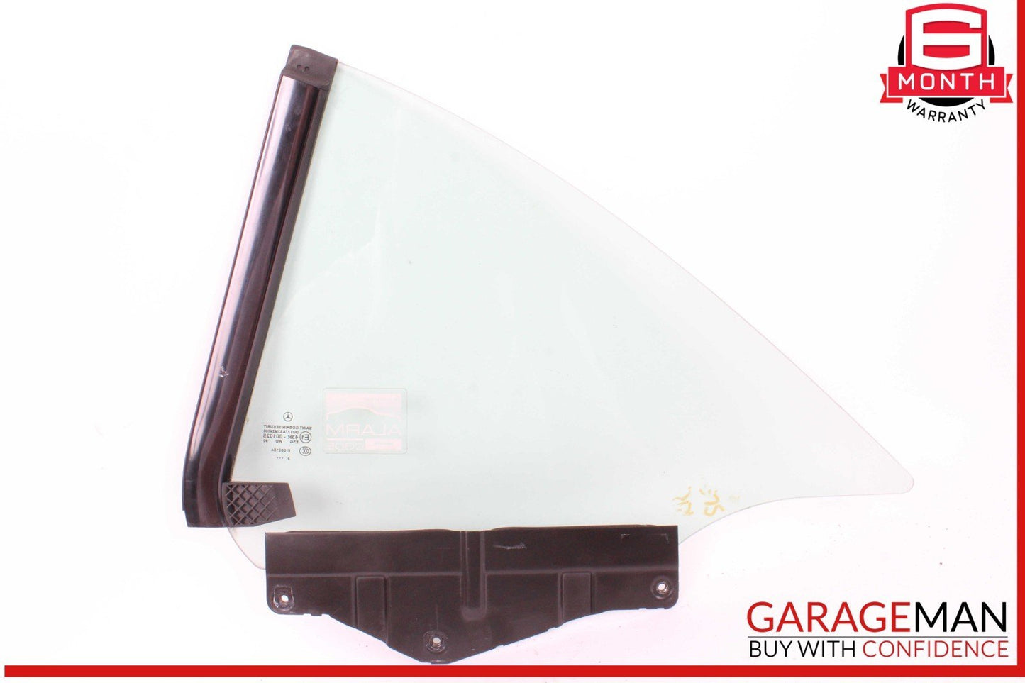 03-12 Mercedes R230 SL500 SL55 AMG Rear Right Side Quarter Window Glass OEM