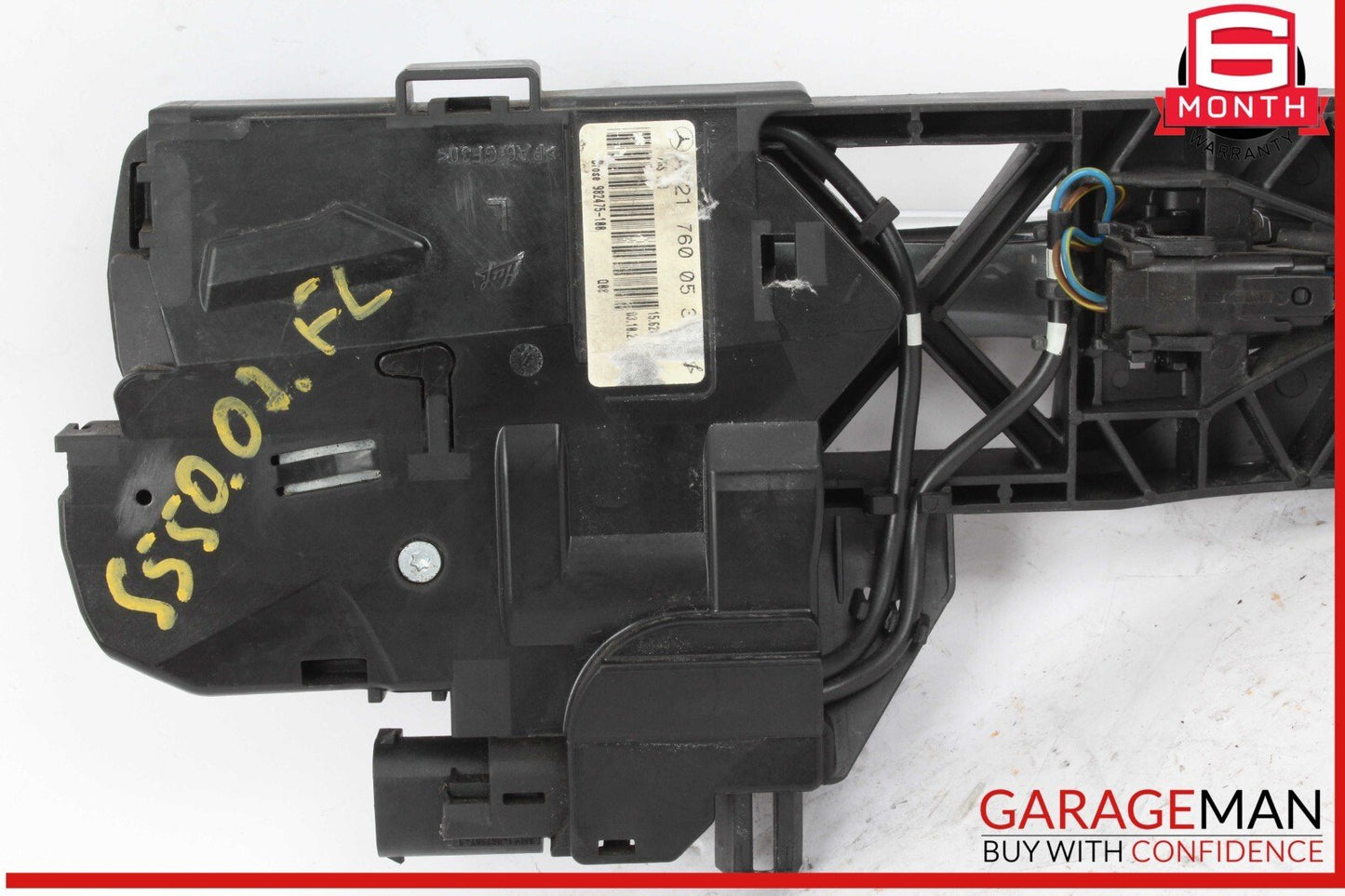 07-13 Mercedes W221 S550 Front Left Exterior Door Handle Keyless Go OEM