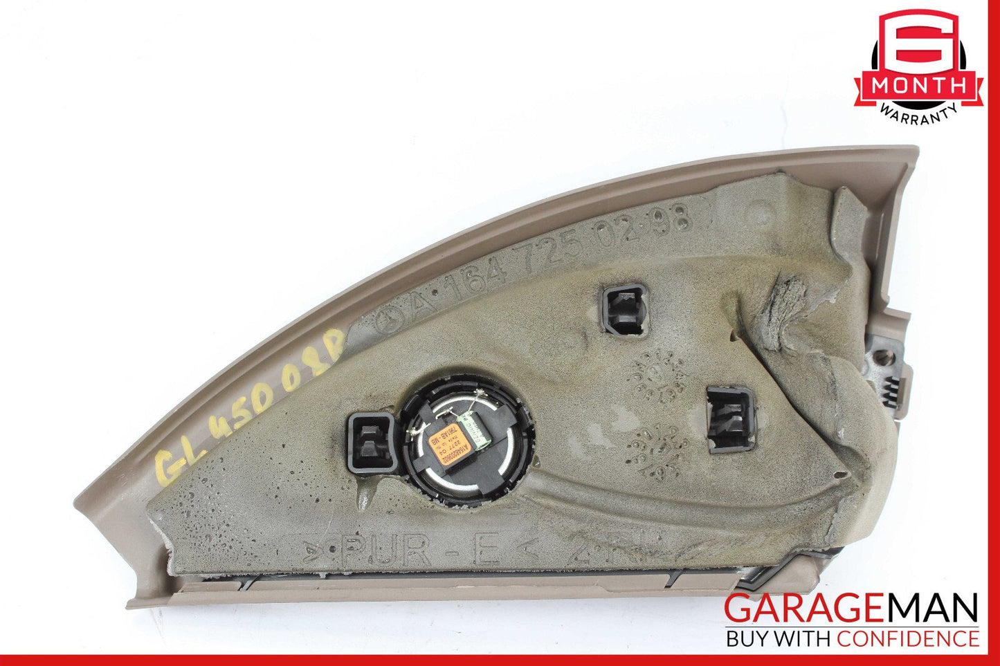 06-12 Mercedes GL350 ML550 GL450 Front Right Door Audio Tweeter Speaker Brown
