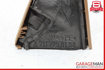 03-09 Mercedes W211 E320 E500 E550 Front Left Side Tweeter Speaker Cover OEM