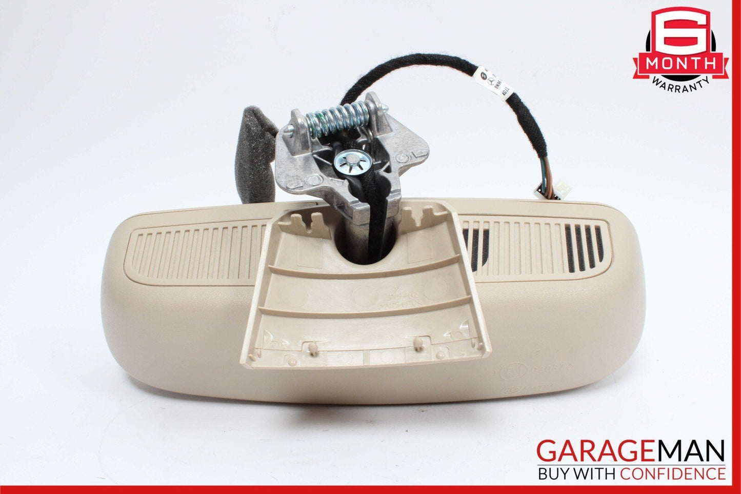 08-12 Mercedes W204 C300 E350 Interior Rear View Mirror Assembly Brown OEM