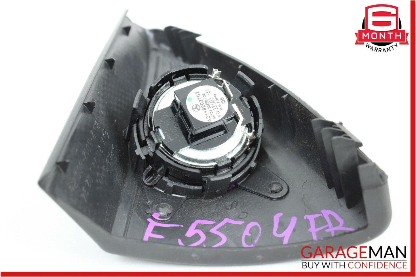 03-09 Mercedes W211 E320 E55 AMG Front Right Side Tweeter Speaker Cover Black