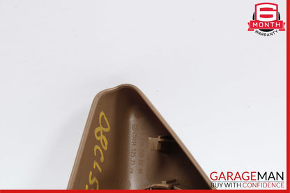 07-14 Mercedes W216 CL550 Front Right Side Door Tweeter Speaker Cover Brown