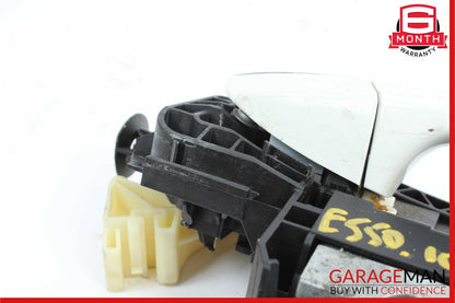 10-13 Mercedes W212 E350 E550 Front or Rear Right Exterior Door Handle White OEM