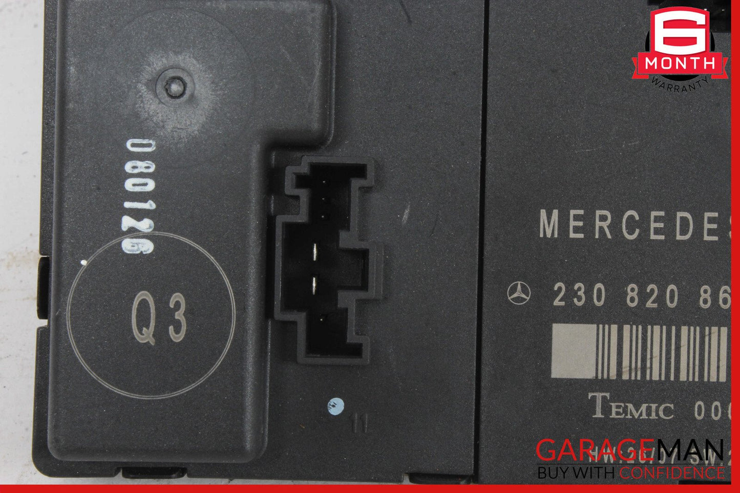 03-12 Mercedes R230 SL550 SL55 SL600 Front Right Side Door Control Module OEM