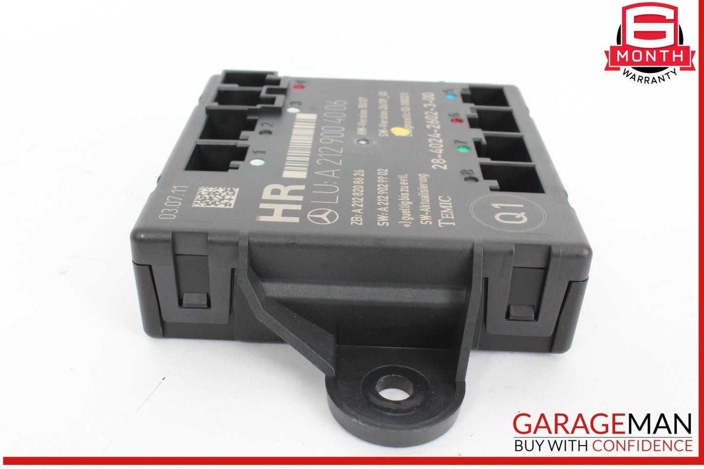 08-18 Mercedes W204 C250 Rear Right Side Door Control Module 2129004006 OEM