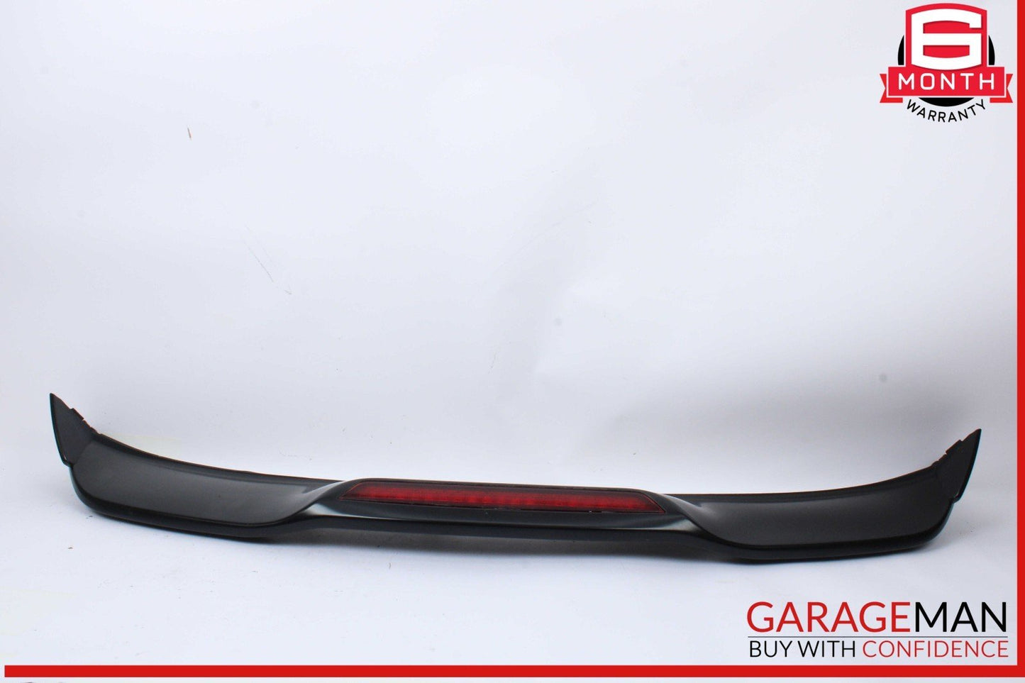 12-14 Porsche Cayenne 958 AWD Trunk Lid Molding Trim Spoiler Wing w/ Light OEM