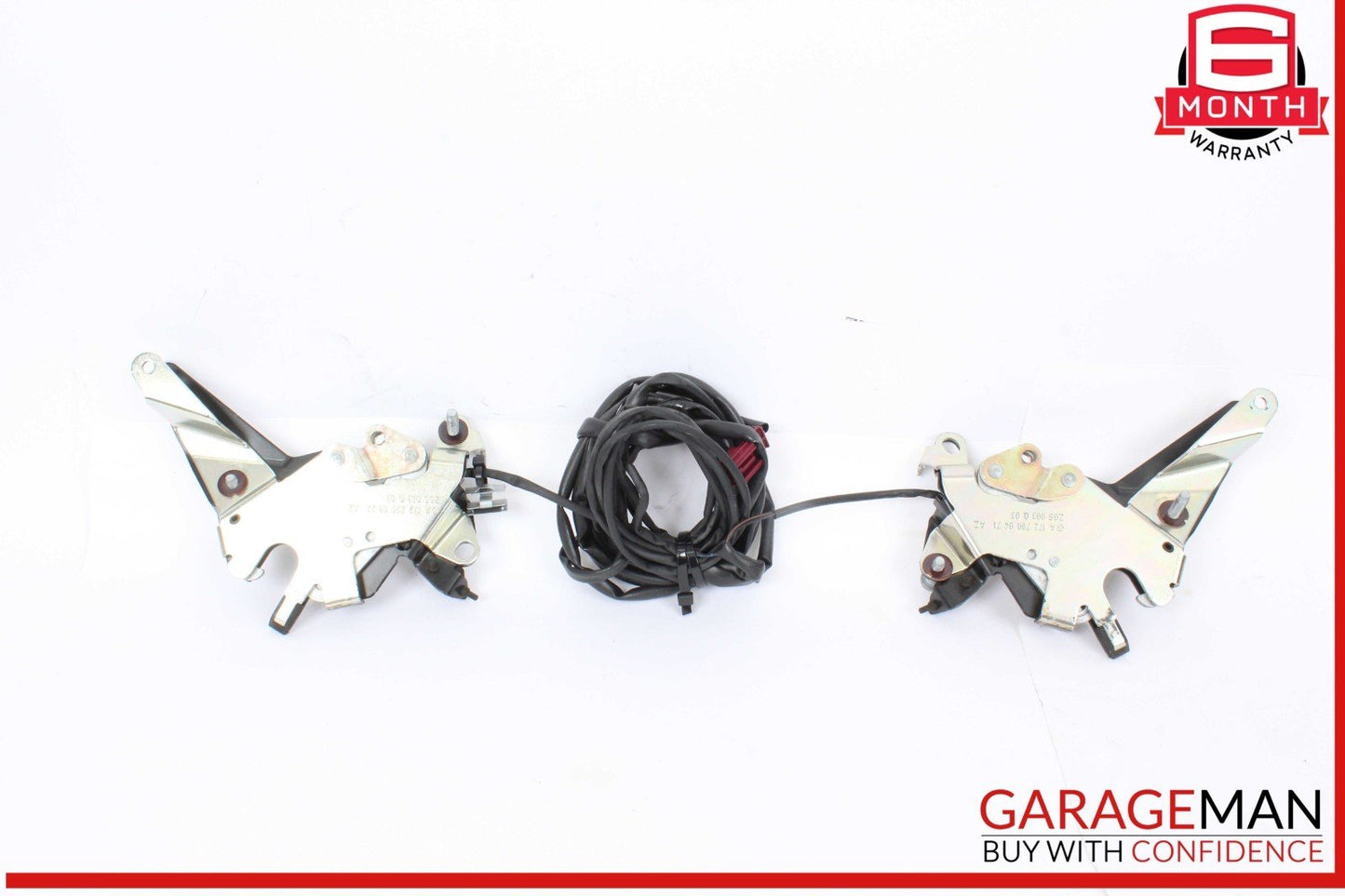 12-20 Mercedes R172 SLK250 SLK350 Front Top Roof Lock Latch Cylinder Set OEM