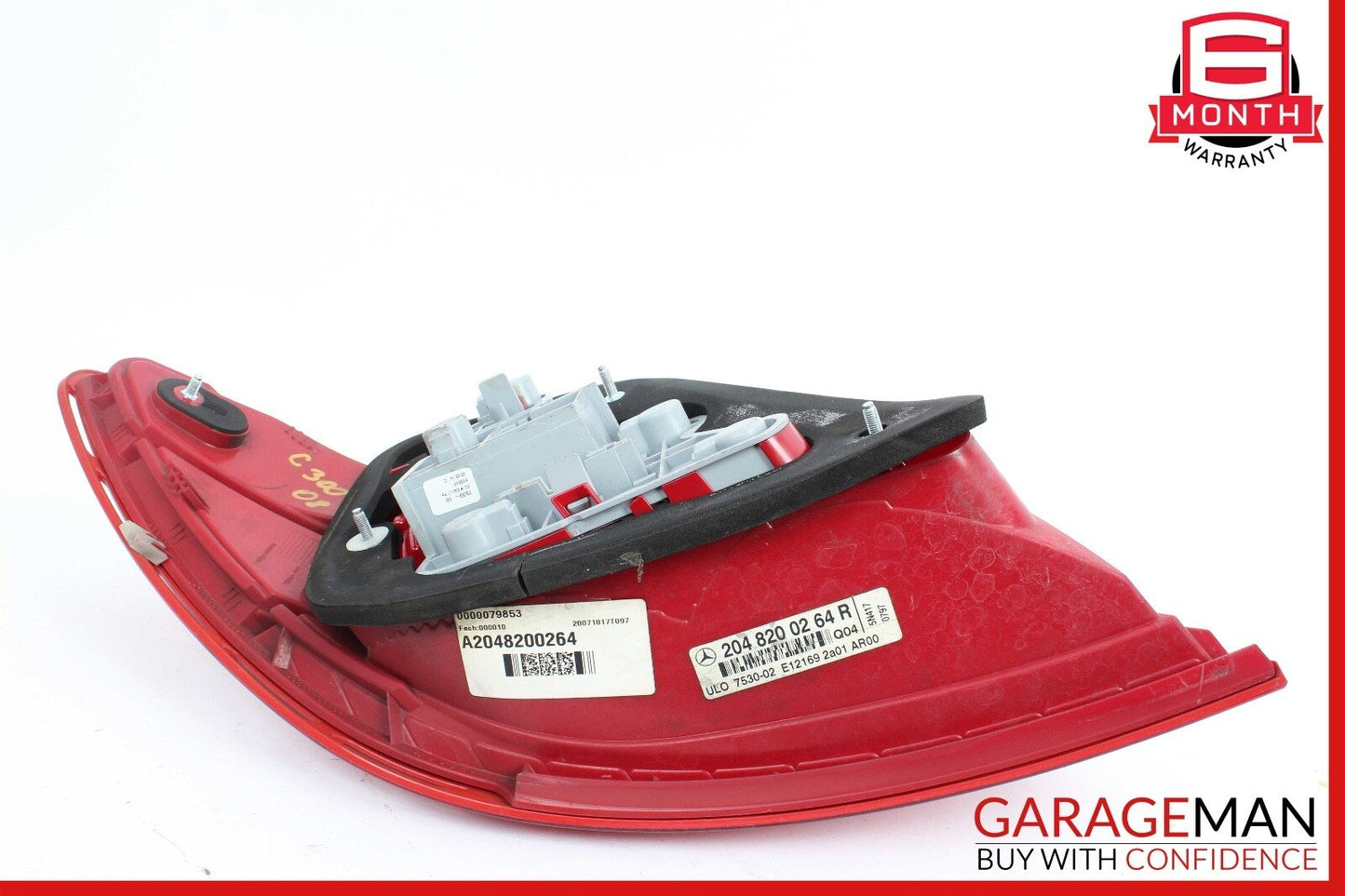 08-11 Mercedes W204 C300 C250 C350 Rear Right Taillight Tail Light Lamp OEM