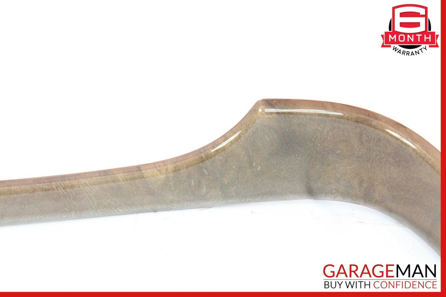 10-16 Mercedes W212 E350 E550 E63 AMG Steering Column Cover Boot Trim Wood OEM