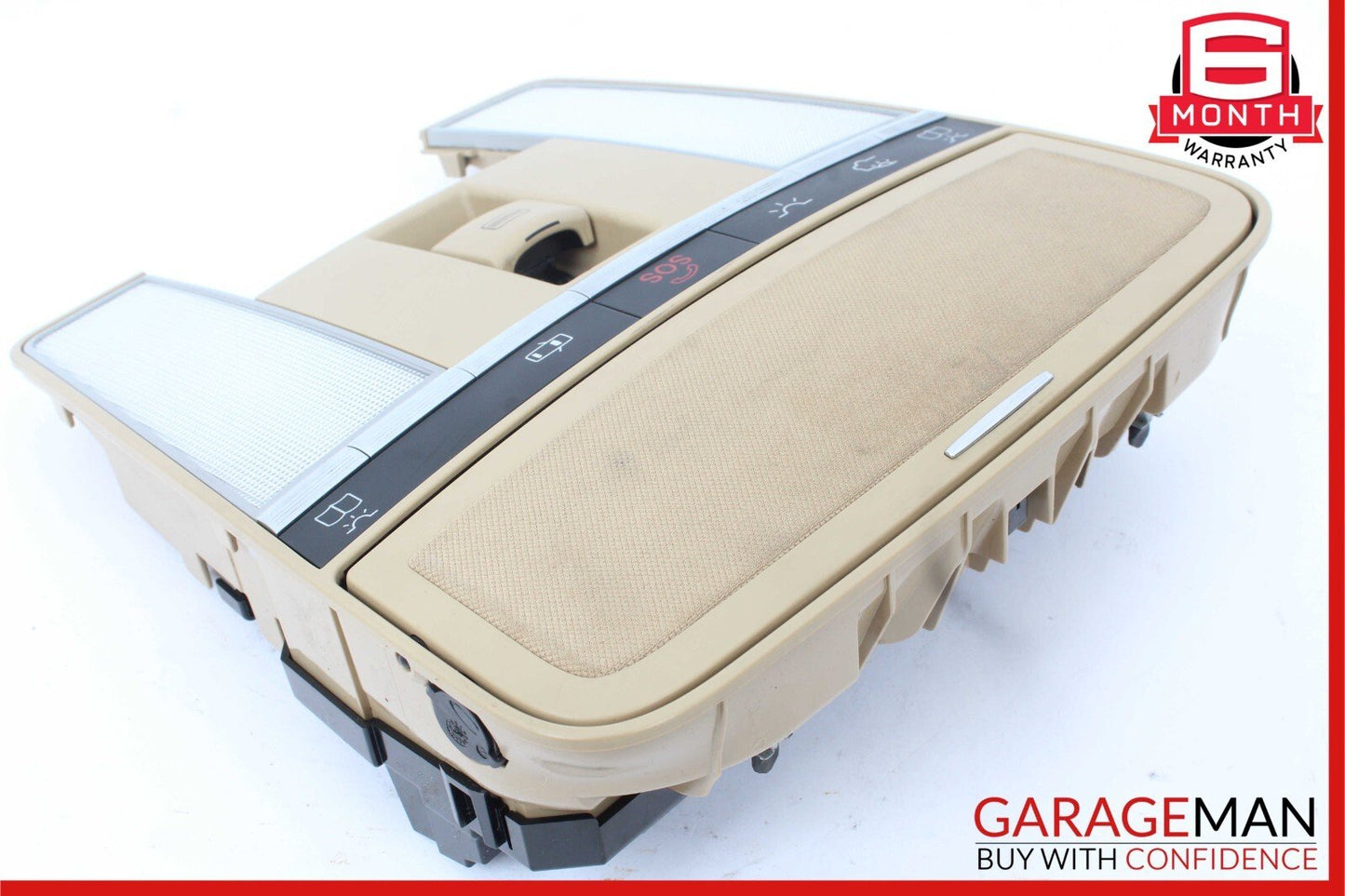 07-09 Mercedes W221 S550 CL550 Overhead Dome Light Sunroof Reading Map Grey