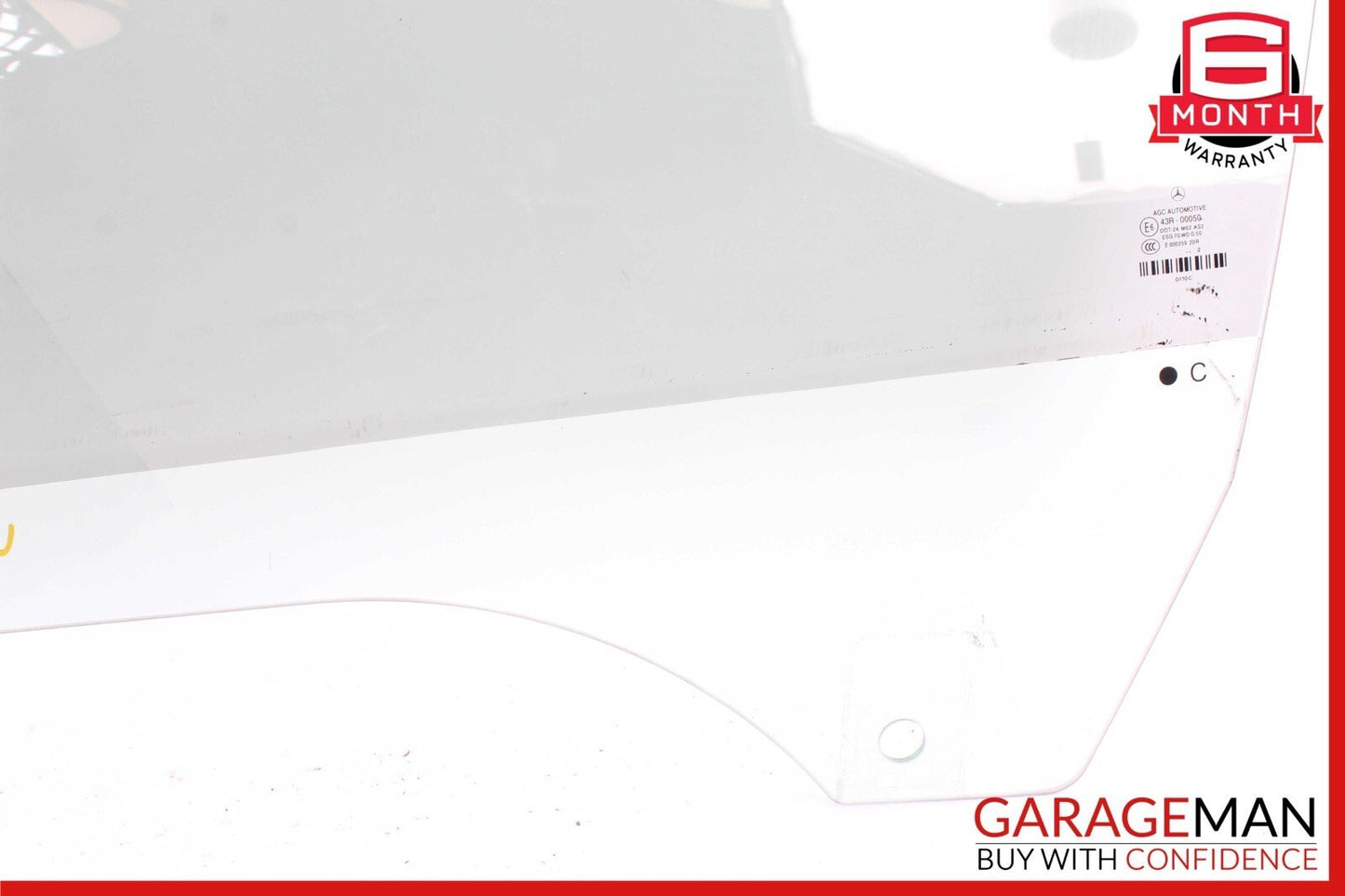 10-13 Mercedes W207 E350 E550 Front Left Driver Side Window Glass OEM