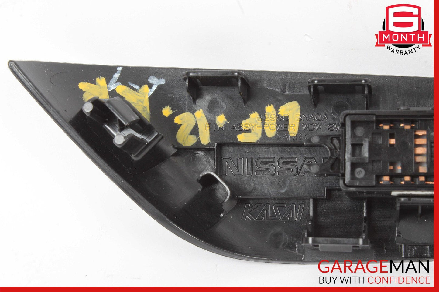11-17 Nissan Leaf Rear Right Door Window Switch OEM