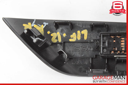 11-17 Nissan Leaf Rear Right Door Window Switch OEM