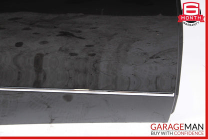 10-16 Mercedes W212 E500 Rear Right Passenger Side Exterior Door Shell Black OEM
