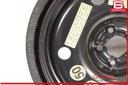 09-17 Audi Q5 Emergency Spare Wheel Rim Tire 6 x 18 ET32 OEM