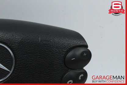 03-12 Mercedes CLS500 G500 CLK55 AMG Steering Wheel Airbag Air Bag Black OEM