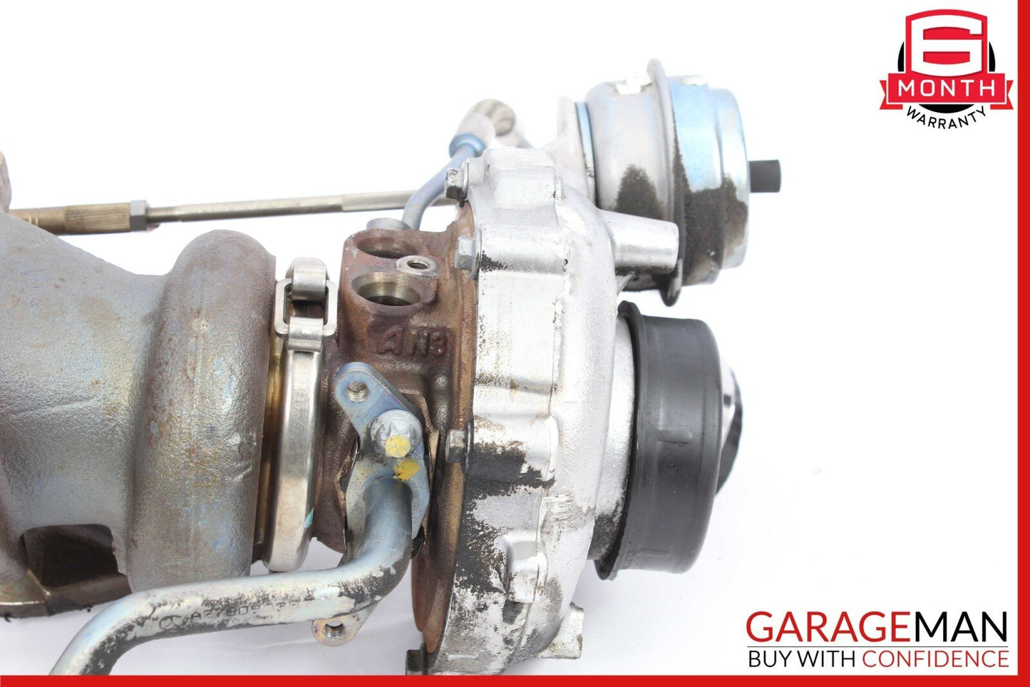 11-14 Mercedes CL550 S550 4.7L Right Turbocharger Turbo Charger Manifold Assy