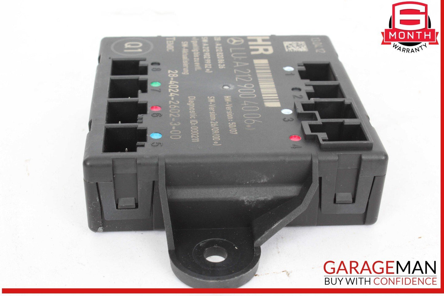 08-18 Mercedes W212 E350 CLS550 Rear Right Side Door Control Module OEM