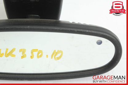 05-11 Mercedes R171 SLK350 Interior Top Rear View Mirror Black Auto Dim Assy