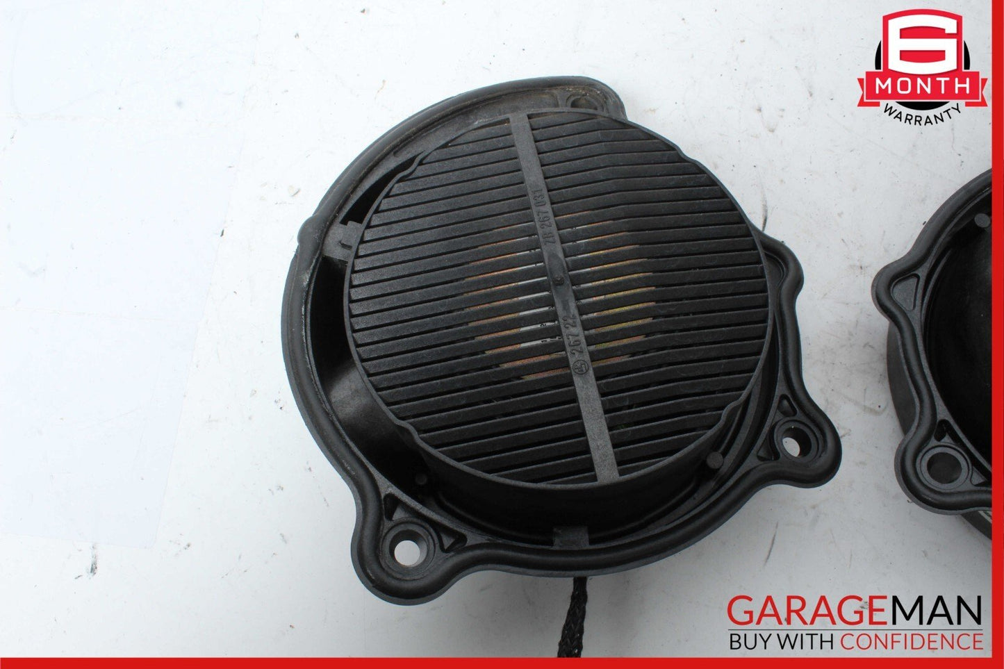 00-06 Mercedes W220 S500 Front Left & Right Side Door Sound Speaker Speakers Set