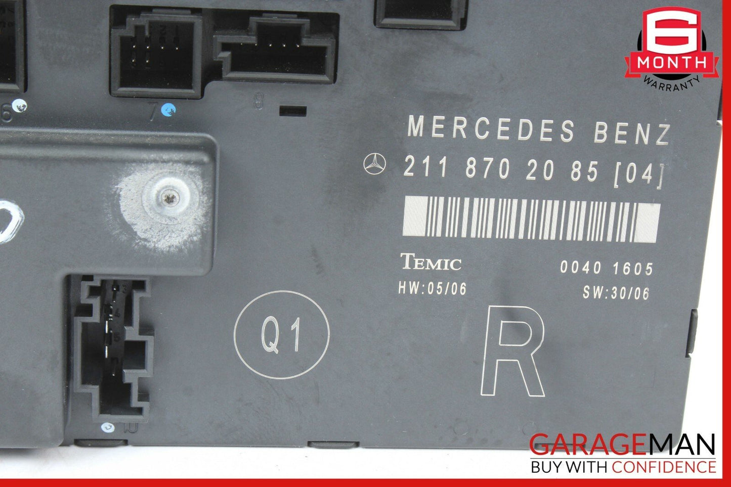 03-09 Mercedes W211 E320 E350 E550 Front Right Side Door Controller Module Unit