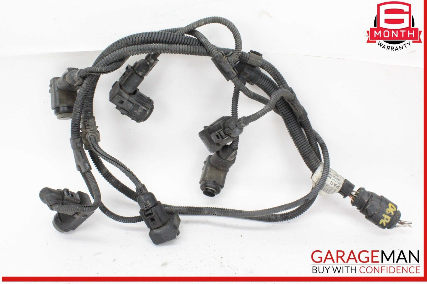 03-10 Porsche Cayenne 955 957 Bumper Parking Sensor Set w/ Wiring Harness OEM