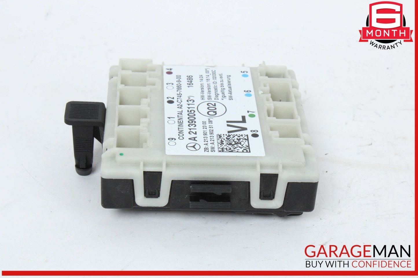 17-19 Mercedes W213 E300 E400 Front Left Side Door Control Module Unit OEM