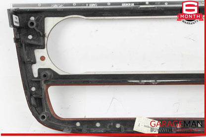 06-13 Mercedes W251 R350 R320 Heater Climate Control Module Trim Wood OEM