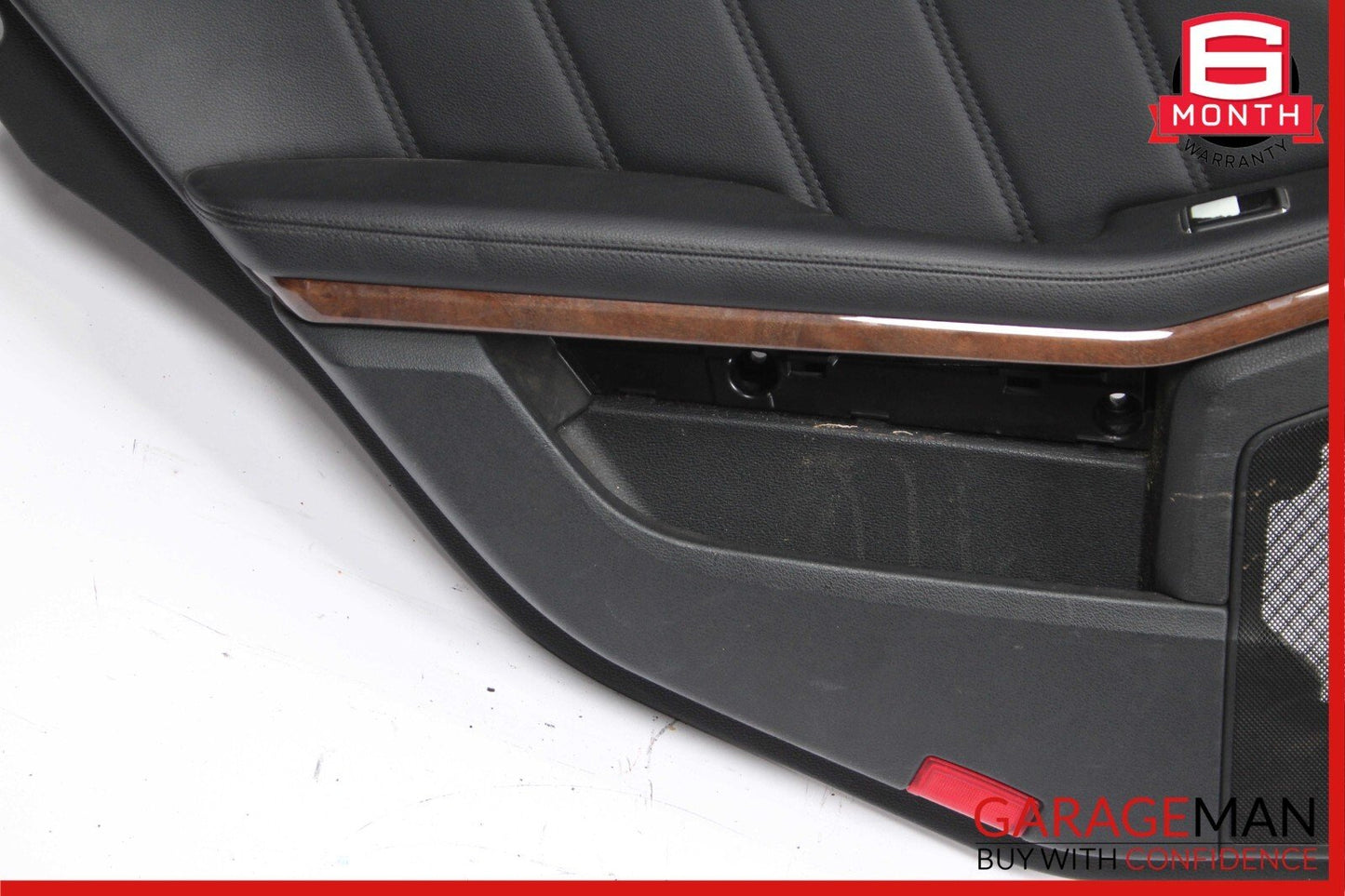10-13 Mercedes W212 E350 E400 E550 Rear Left Side Interior Door Panel Black