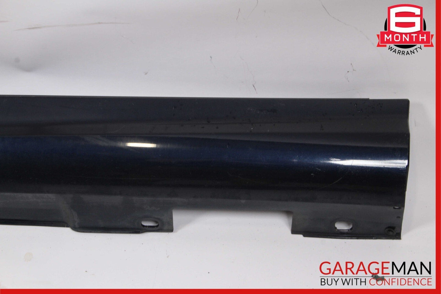 08-14 Mercedes W204 C250 AMG Sport Left Side Skirt Rocker Moulding Panel Blue