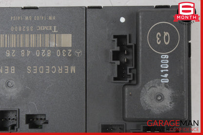 03-12 Mercedes R230 SL550 SL55 SL600 Front Right Side Door Control Module OEM