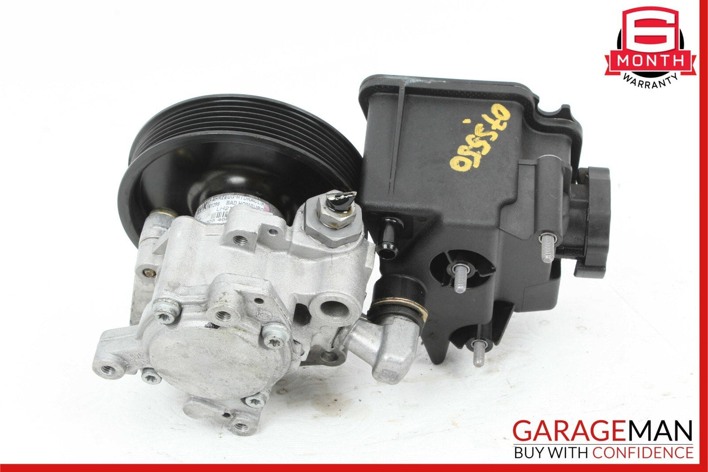 06-12 Mercedes W221 S550 E350 CLS550 Power Steering Pump Reservoir Assembly OEM