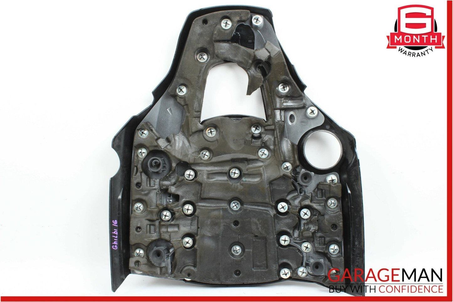 14-17 Maserati Ghibli V6 Engine Motor Cover Trim Guard Shield Panel
