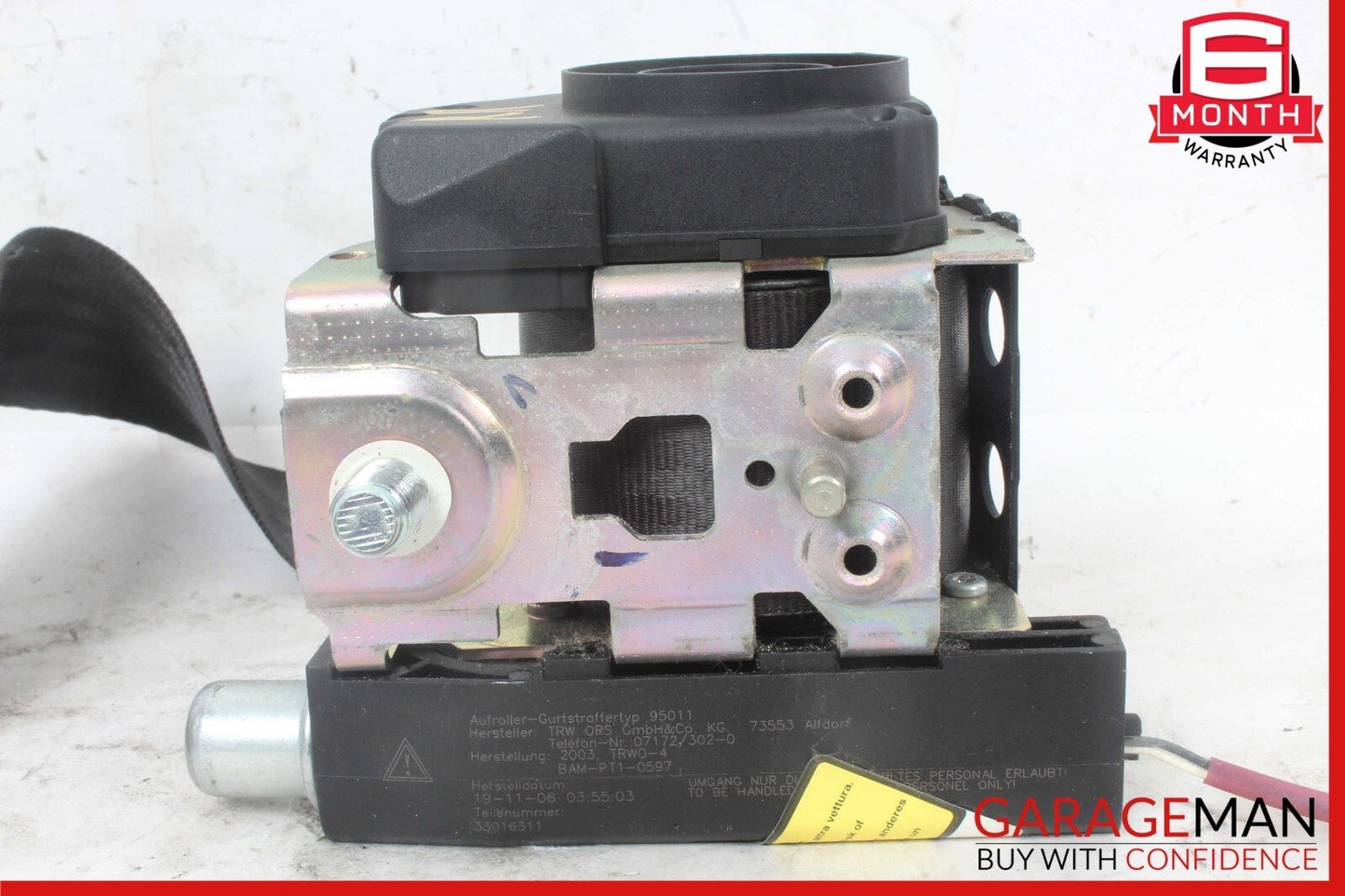 03-08 Maserati Quattroporte M139 Rear Right Seatbelt Seat Belt Retractor OEM