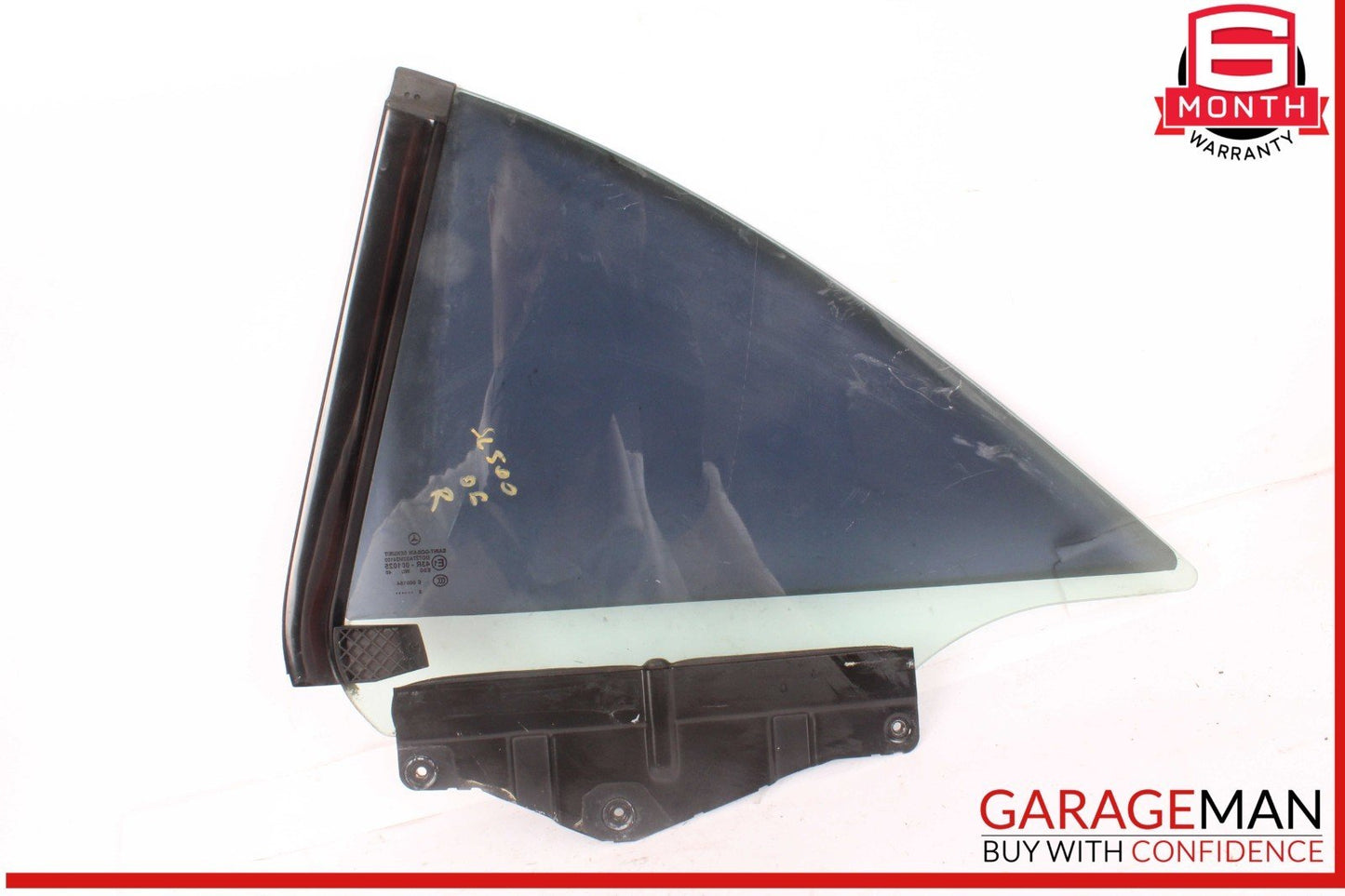 03-12 Mercedes R230 SL500 SL55 AMG Rear Right Side Quarter Window Glass OEM