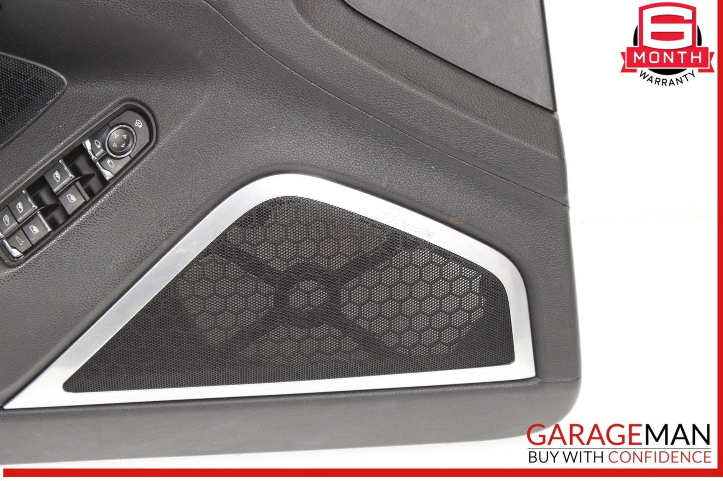 10-16 Porsche Panamera 970 GTS Front Left Interior Door Panel Leather OEM