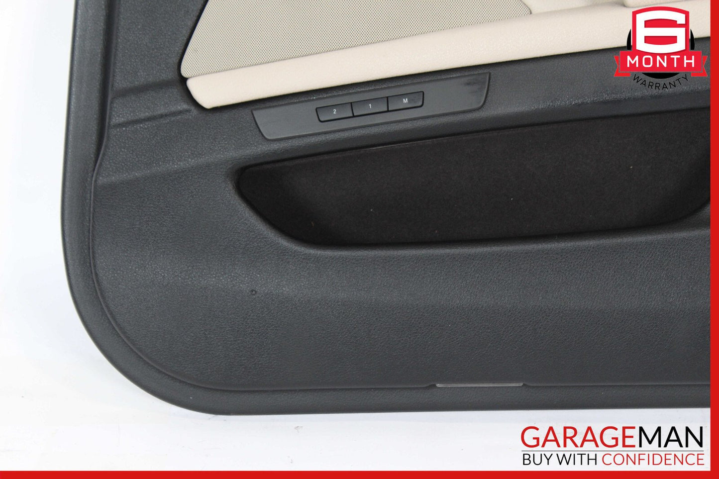 11-16 BMW F10 550i 535i 528i Front Right Side Interior Door Panel Brown OEM