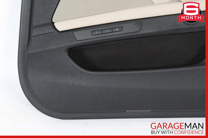 11-16 BMW F10 550i 535i 528i Front Right Side Interior Door Panel Brown OEM