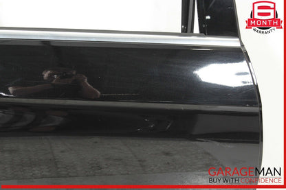 10-16 Mercedes W212 E350 Sedan Rear Right Side Exterior Door Shell Panel Black