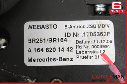 06-13 Mercedes W164 ML350 GL450 Panoramic Sunroof Sun Roof Motor 1648201442 OEM