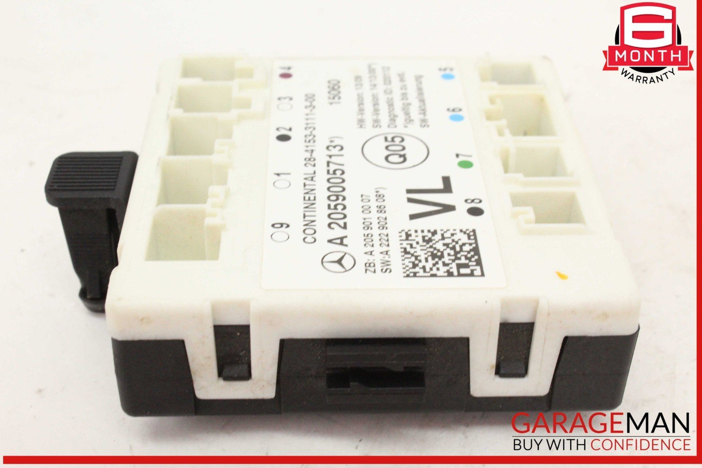 15-18 Mercedes W205 C300 Front Left Driver Side Door Control Module Unit OEM