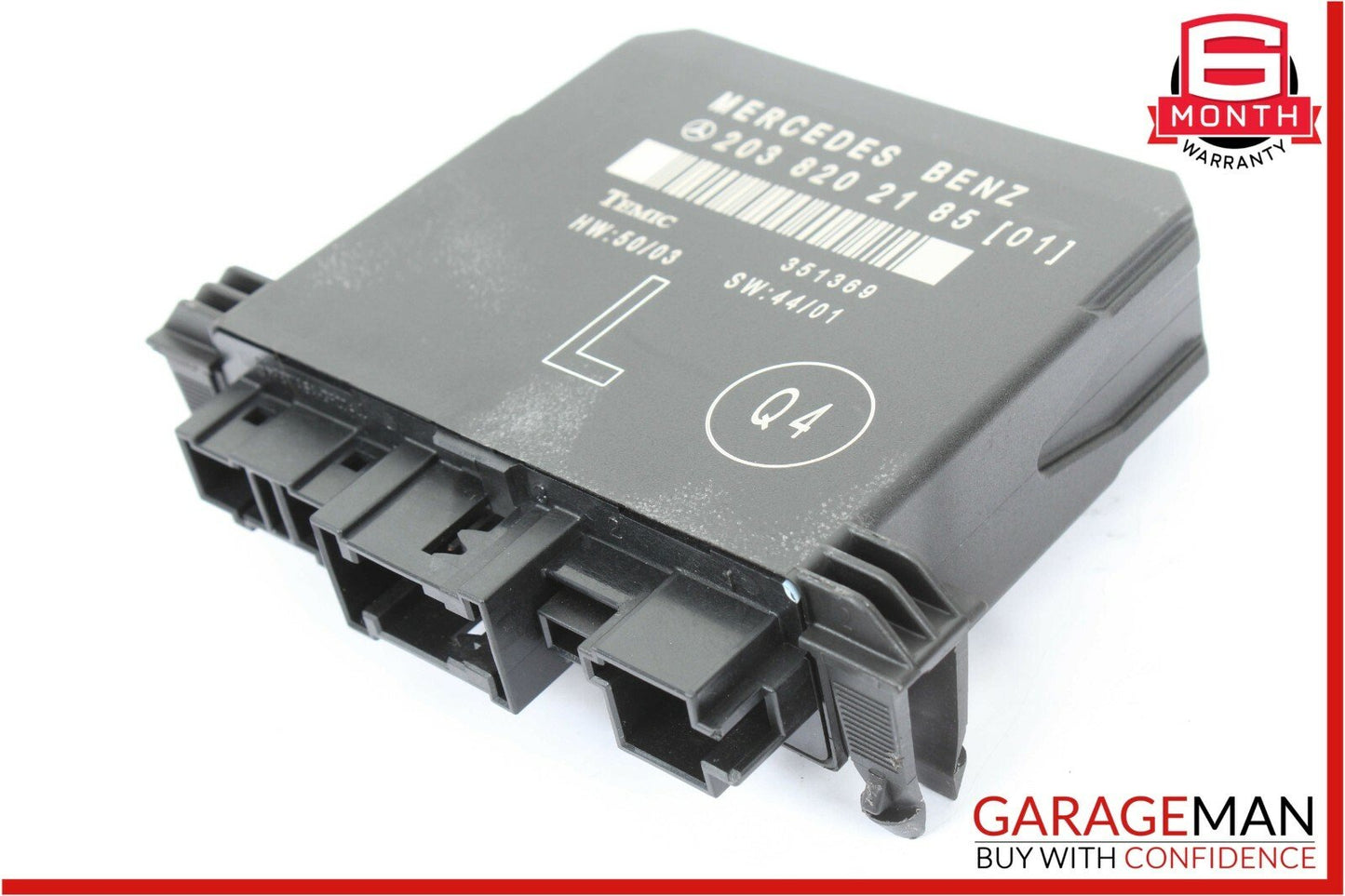 01-07 Mercedes W203 C240 C320 Door Control Module Rear Left OEM
