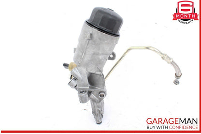17-19 Jaguar XE Diesel AWD Engine Oil Filter Housing G4D36714C77A OEM