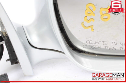07-09 Mercedes W221 S550 S600 Front Right Side Door Rear View Mirror Silver OEM