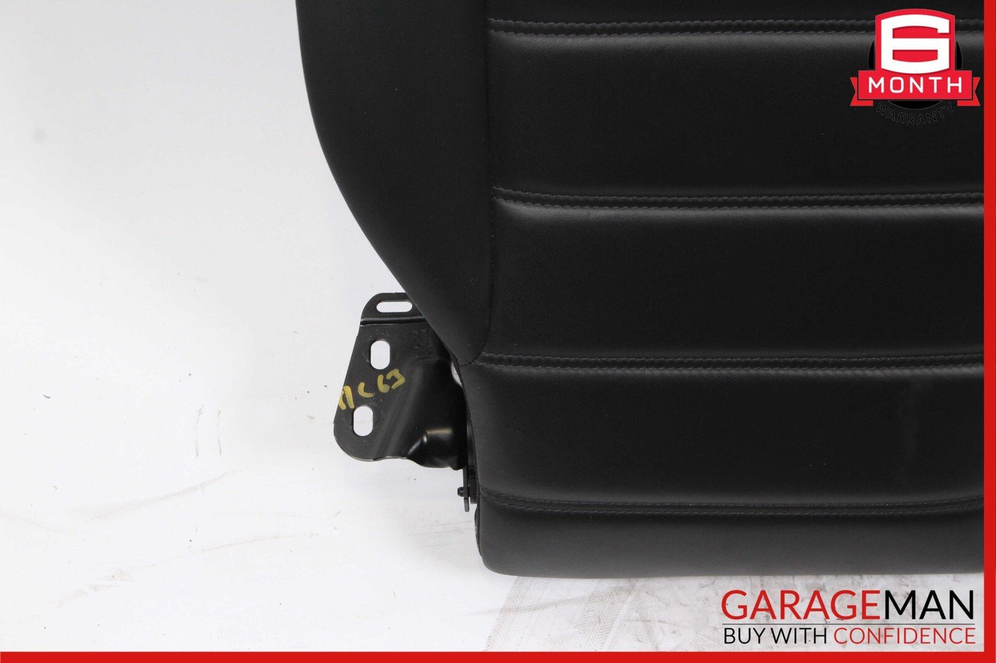 08-14 Mercedes W204 C63 AMG Sedan Rear Right Top Upper Seat Cushion Cover Black