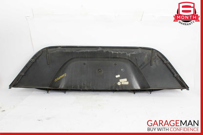 03-09 Mercedes W209 CLK500 Rear Trunk Lid License Plate Holder Black OEM