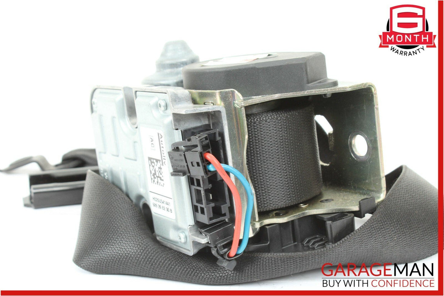 07-09 Mercedes W211 E63 AMG Front Left Side Seatbelt Seat Belt Retractor Black