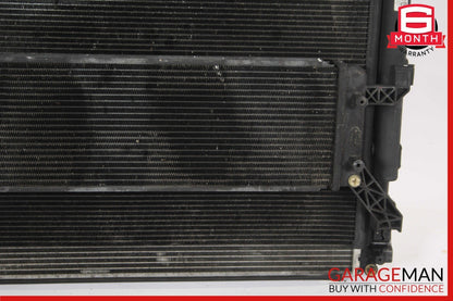 17-20 Maserati Ghibli 3.0 Engine Motor Cooling Radiator A/C AC Condenser Assy